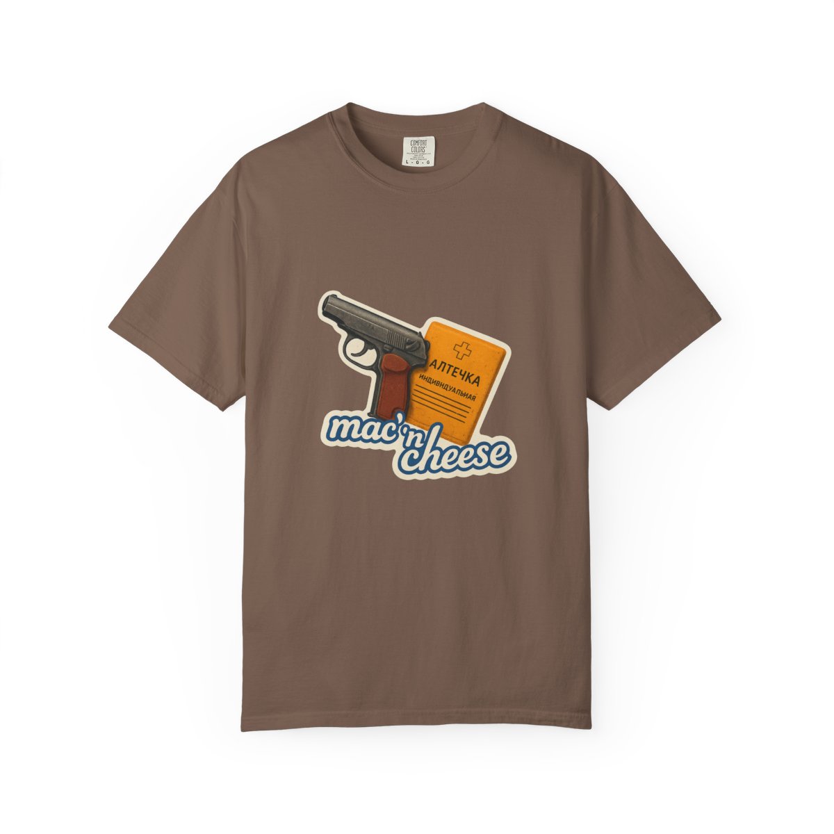 Escape From Tarkov Mac n Cheese Loot T-Shirt - alternate angle 2, merchandise