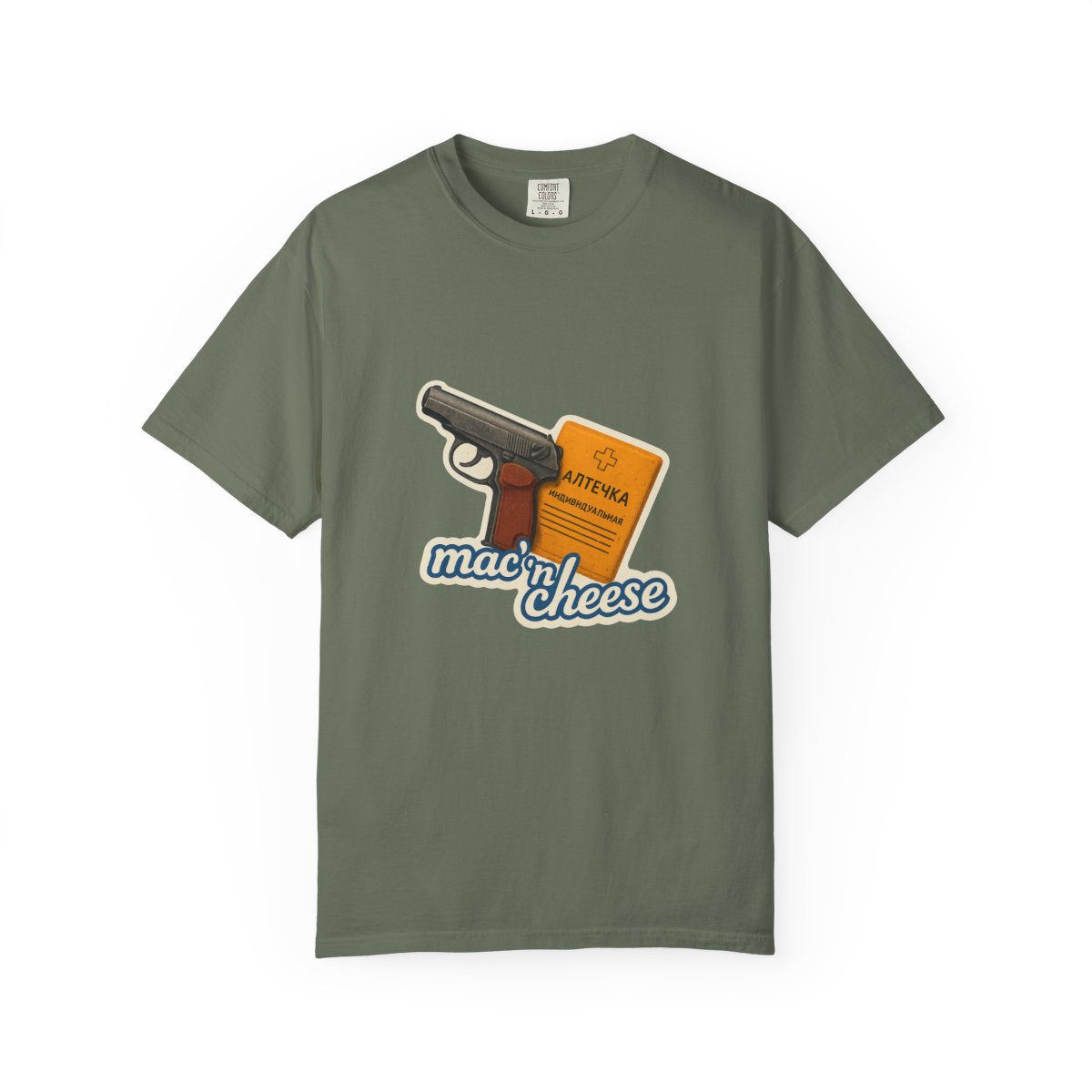 Escape From Tarkov Mac n Cheese Loot T-Shirt - alternate angle 3, merchandise