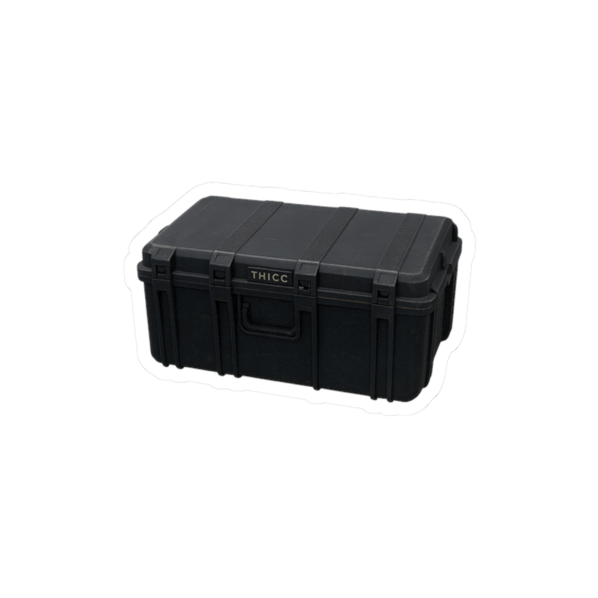Escape From Tarkov THICC Weapons Case Funny Sticker - alternate angle 3, merchandise