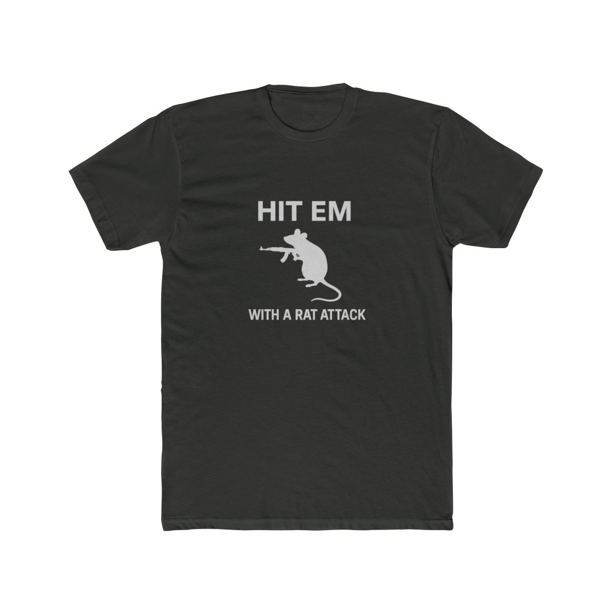 Funny Escape From Tarkov Rat Attack T-Shirt - alternate angle 3, merchandise
