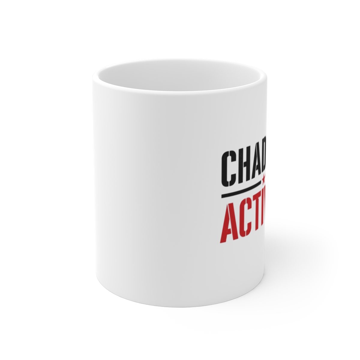 Escape From Tarkov "Chad Mode Activated" White Mug