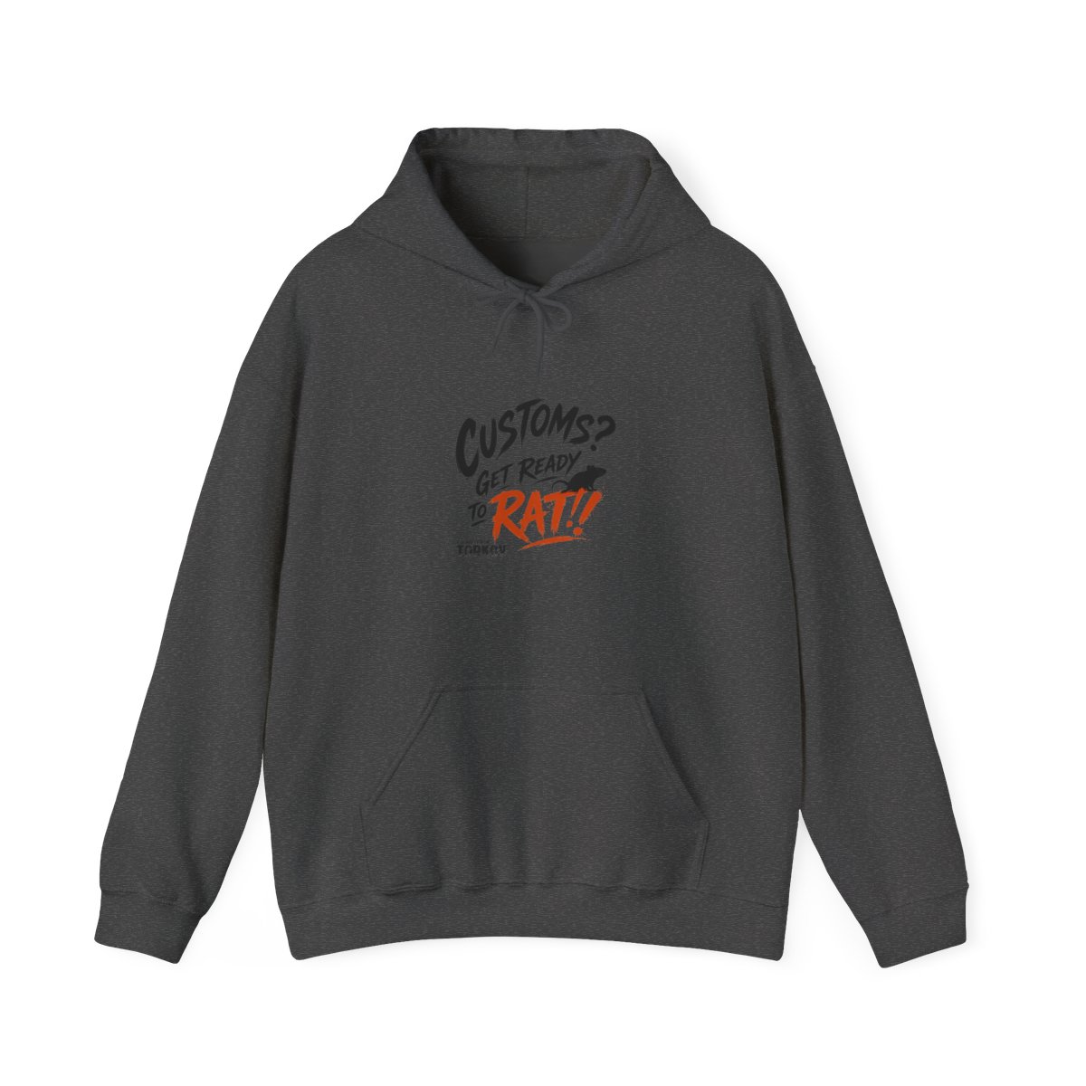Escape From Tarkov "Customs? Get Ready to Rat!" Hoodie - alternate angle 3, merchandise