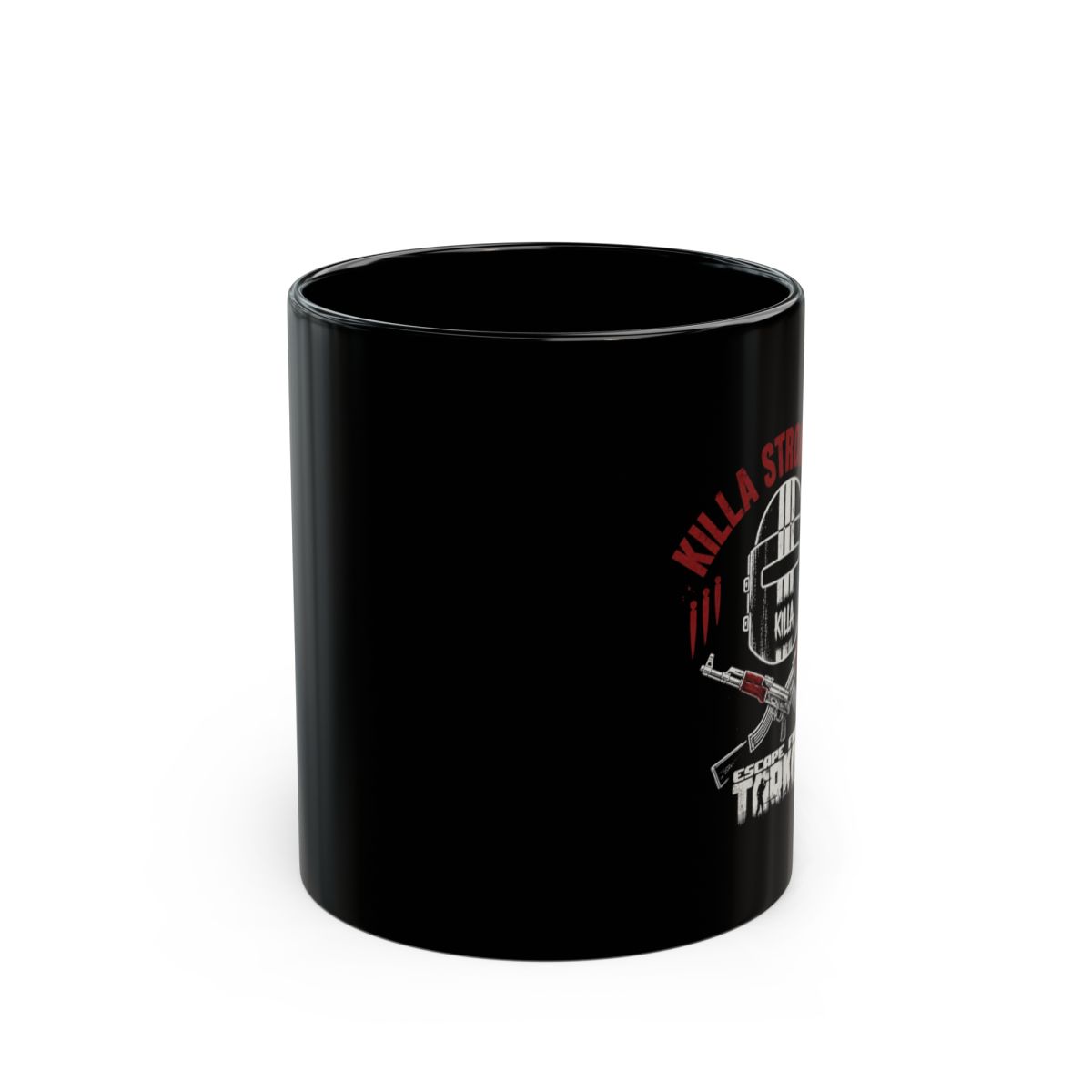Escape From Tarkov "KILLA STRONGHOLD" Black Mug - alternate angle 1, merchandise