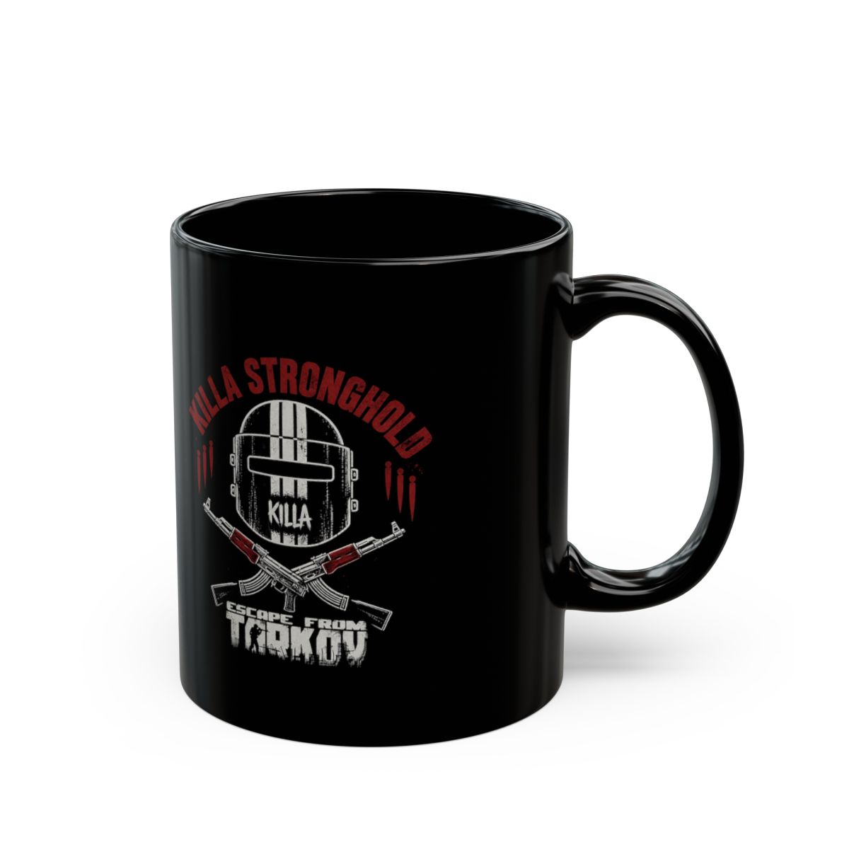 Escape From Tarkov "KILLA STRONGHOLD" Black Mug